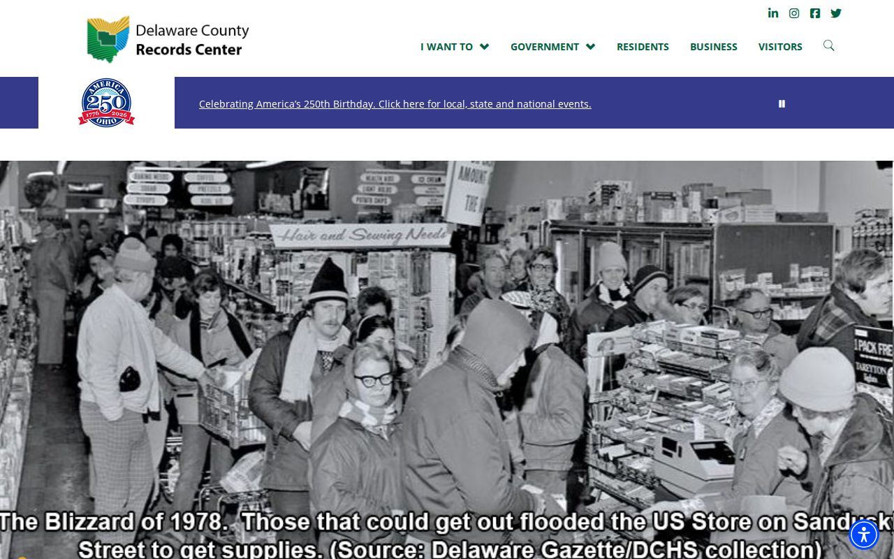 Westerville previous residents Delaware County historical records center
