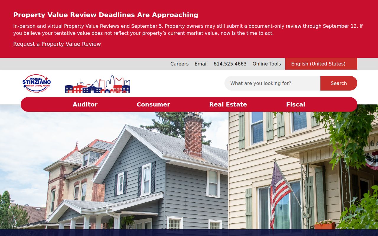 Westerville street directory Franklin County Parcel Viewer search